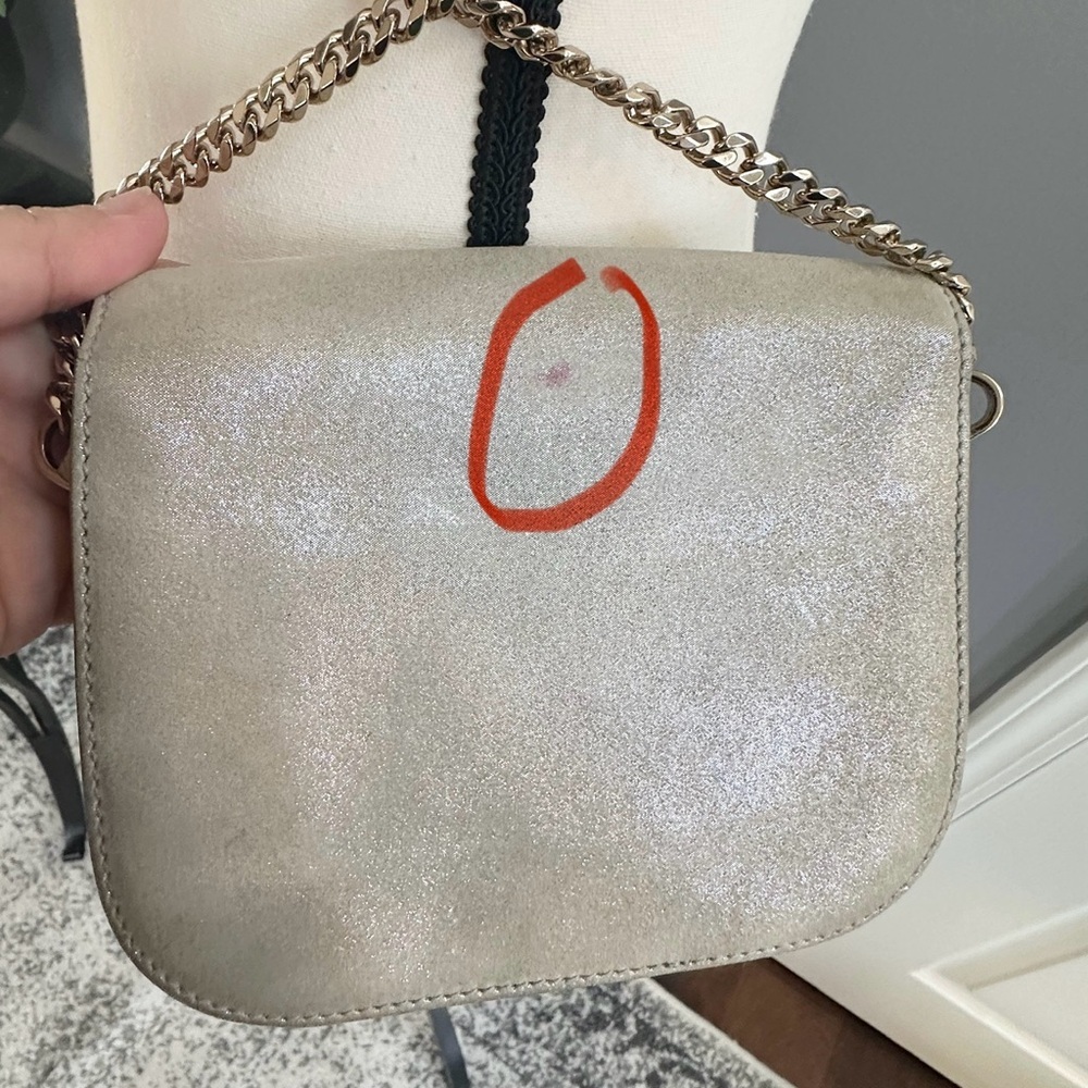 💙 Jimmy Choo Shadow Suede Crossbody Bag - Authentic - Picture 3 of 13